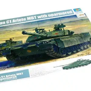 Trumpeter 00394 Italian C1 Ariete MBT With Uparmored Kit Montaggio 1/35