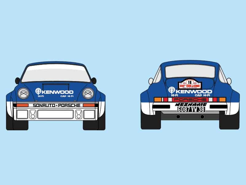 Decalcas DCL-DEC079 Decals 1/24 Porsche 911 SC Group 4 - immagine 5