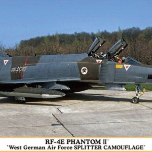 Hasegawa 02445 RF-4E Phantom II “West German Air Force Splitter Camouflage” Kit Montaggio 1/72