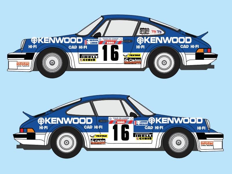 Decalcas DCL-DEC079 Decals 1/24 Porsche 911 SC Group 4 - immagine 4