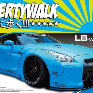 Aoshima 05402 Nissan R35 GT-R Ver.1 LB-Works Kit Montaggio 1/24