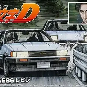 Aoshima 05965 Akiyama Wataru AE86 Levin Kit Montaggio 1/24