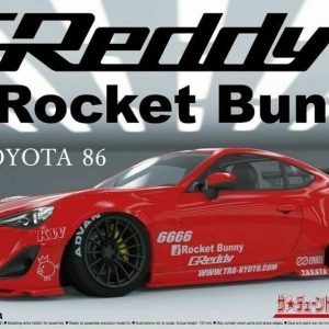 Aoshima 06186 Toyota 86 GReddy & Rocket Bunny Enkei Ver. Kit Montaggio 1/24