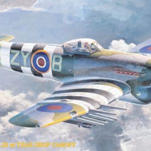 Hasegawa 09060 Typhoon Mk.IB w/Tear Drop Canopy (Royal Air Force Fighter) Kit Montaggio 1/48