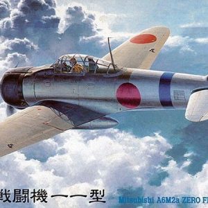 Hasegawa 09142 Mitsubishi A6M2a Zero Fighter Type 11 Kit Montaggio 1/48