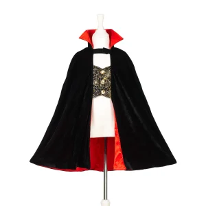 Mantello Dracula + dentiera, 4-8 anni