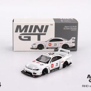Mini GT MGT01054RHD Nissan LB-Super Silhouette S15 SILVIA ATHLETE Die Cast 1/64