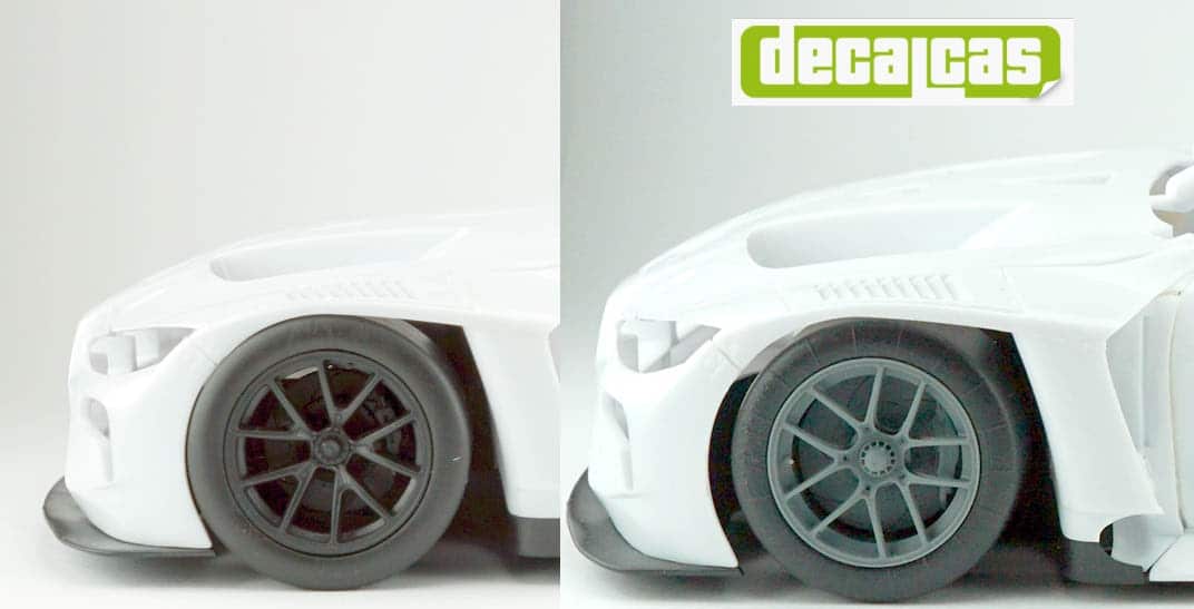 Decalcas DCL-PAR176 BBS Rims And Tyres Set For BMW M4 GT3 (NUNU Kit) And Modern GT’s And LM’s Resin Parts - immagine 6