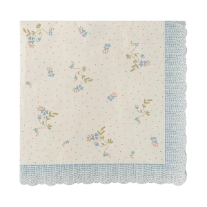 Tovaglioli, Fiori - Bea blu