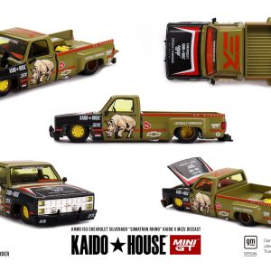 Mini GT KHMG153 Kaido House Chevrolet Silverado “Sumatran Rhino” KAIDO x MIZU Diecast Die Cast 1/64