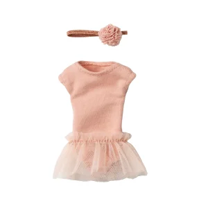 Vestiti per conigli, Taglia 1 - Tuta e gonna da ballerina rosa
