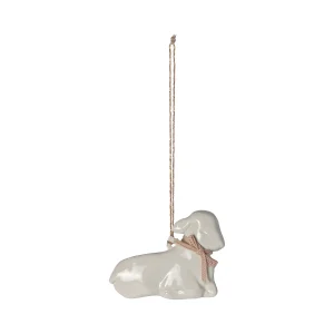 Ornamento di Pasqua in metallo, Agnello powder