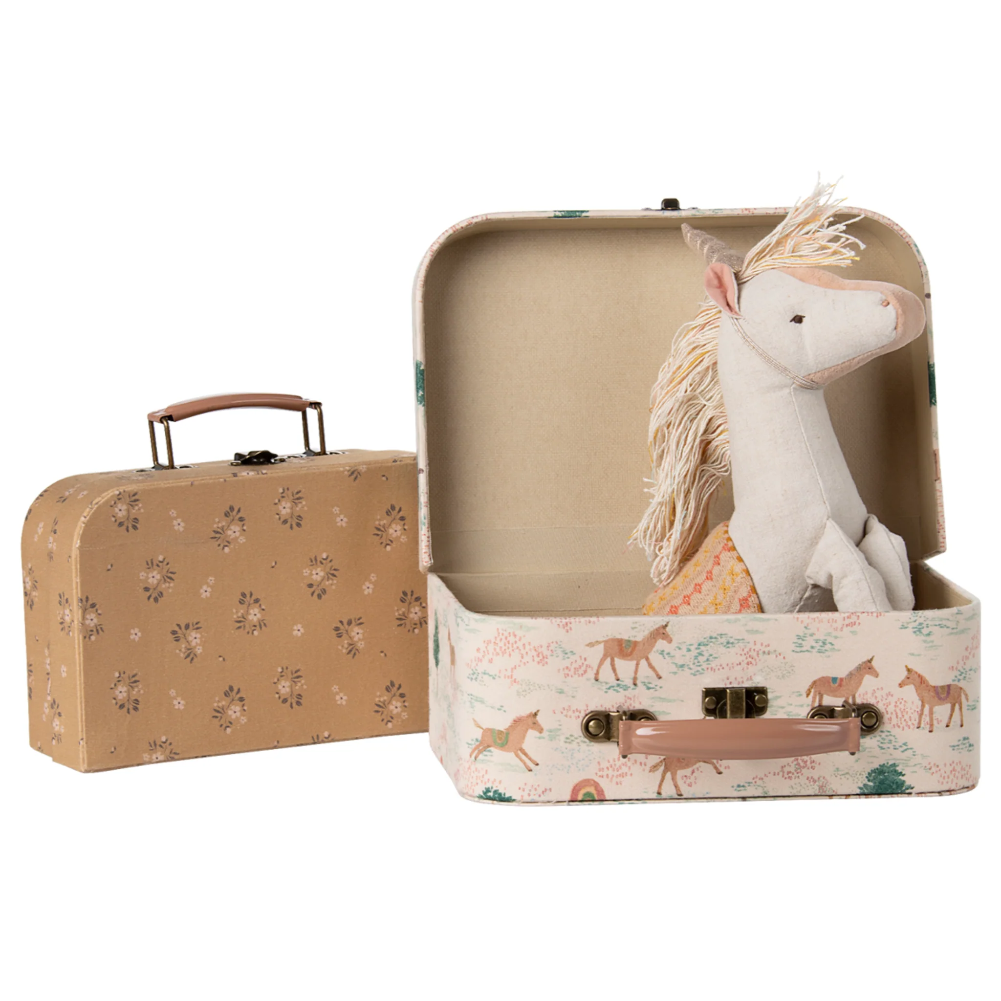 Set di valigette in tessuto - Unicorno (2 pezzi) - immagine 5