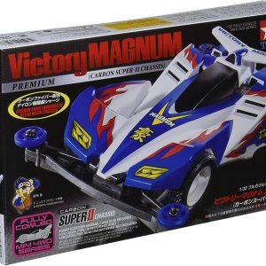 Tamiya 19434 Mini 4wd Victory Magnum Premium (Carbon Super II Chassis) Kit Montaggio 1/32