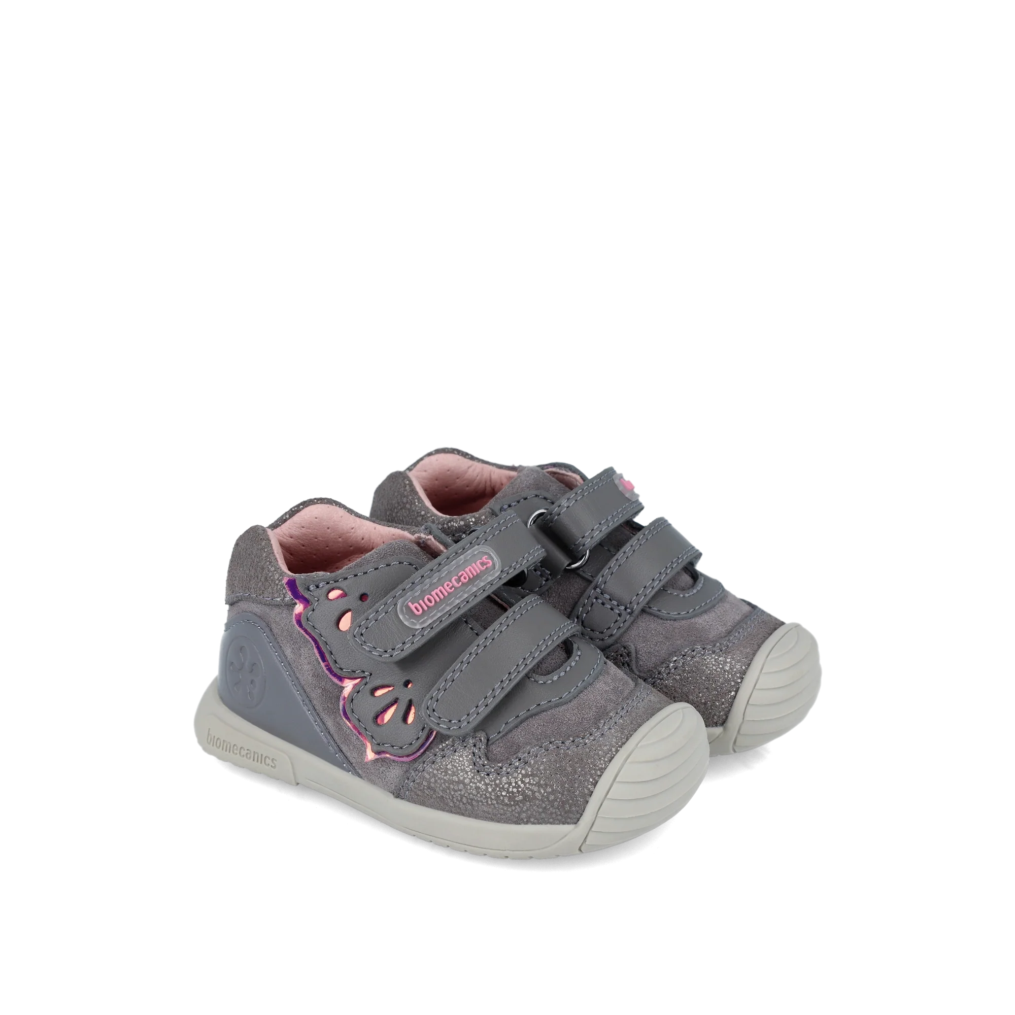 Scarpa biogateo casual grigio glitter urban - immagine 2