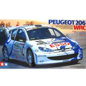 Tamiya 24221 Peugeot 206 WRC Kit Montaggio 1/24