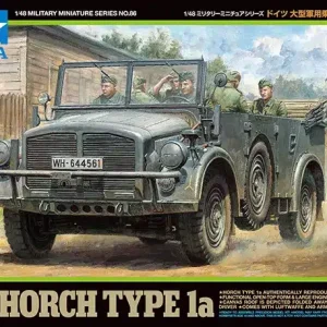 Tamiya 32586 German Transport Vehicle Horch Type 1a Kit Montaggio 1/48