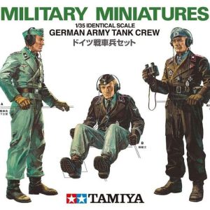 Tamiya 35001 German Army Tank Crew Kit Montaggio 1/35