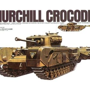 Tamiya 35100 Churchill Crocodile British Flamethrower Tank Kit Montaggio 1/35