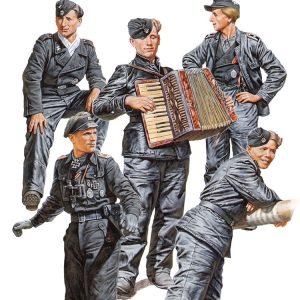 Miniart 35275 German Tank Crew Normandy 1944 Kit Montaggio 1/35