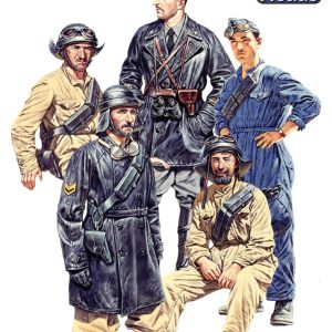 Miniart 35500 Italian Tank Crew (Resin Heads) Kit Montaggio 1/35