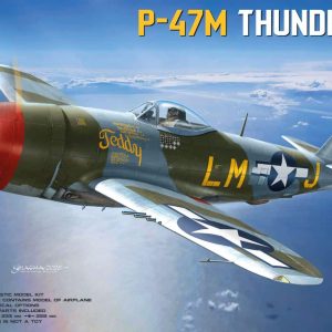 Miniart 48032 P-47M Thunderbolt Advanced Kit Kit Montaggio 1/48