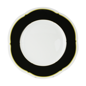 SELTMANN | Piatto piano 33 cm Versaill colore nero