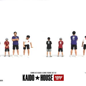Mini GT KHMG142 Kaido & Sons Figure Set Die Cast 1/64