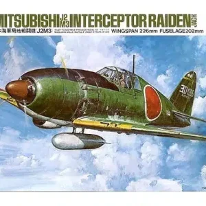 Tamiya 61018 Mitsubishi J2M3 Interceptor Raiden (Jack) Kit Montaggio 1/48