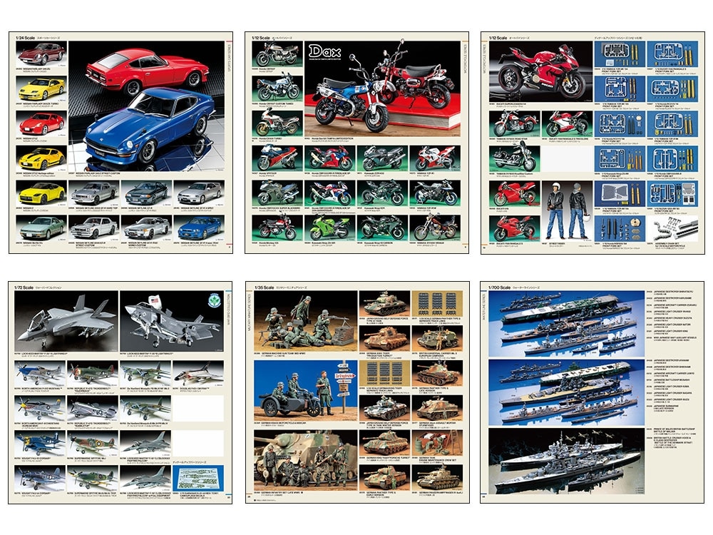 Tamiya 64457 Tamiya Catalog 2025 Catalogo Lingua Inglese/Tedesco/Francese/Spagnolo - immagine 4