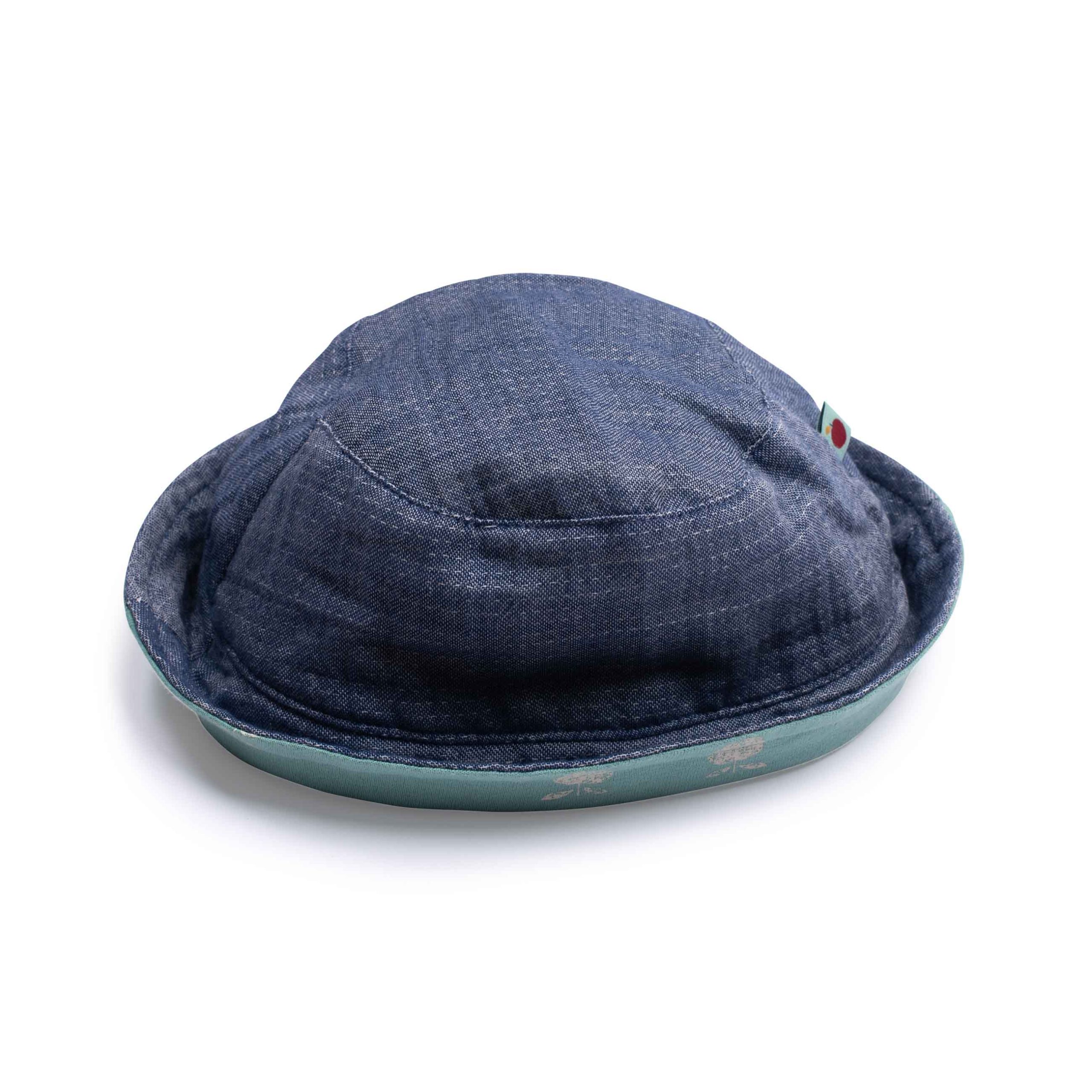 Cappello in Chambray Denim, Fabien Pomme des Bois