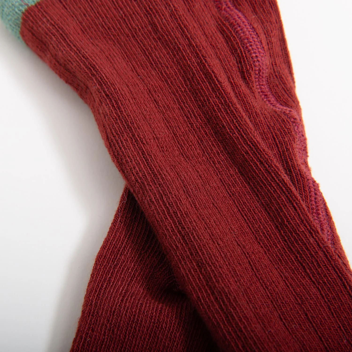 Collant a coste in maglia rosso granato, Erza - immagine 3