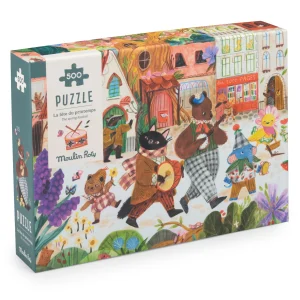 Puzzle La festa di Primavera, 500 pezzi, Minouchkas