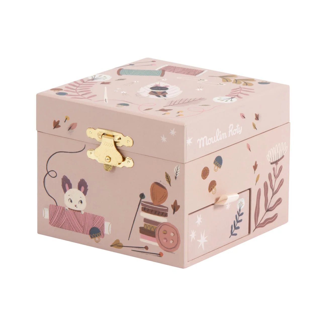 Portagioie musicale, Gatto rosa - immagine 3