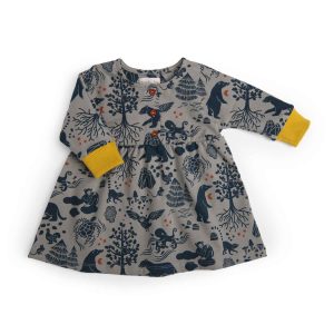 Abito in caldo cotone animali selvaggi, Gloria