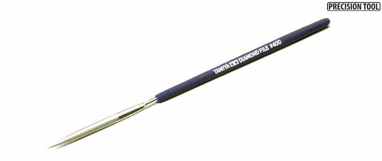 Tamiya 74066 Diamond File (For Photo-Etched Parts) Lima Fotoincisioni Diamantata - immagine 2