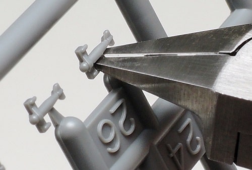 Tamiya 74123 Sharp Pointed Side Cutter (Slim Jaw) Tronchesino Per Plastica Lame Sottili - immagine 4