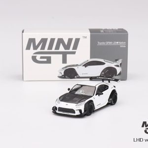 Mini GT MGT00769LHD Toyota GR86 LB★Nation White Die Cast 1/64