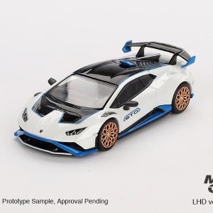 Mini GT MGT00788LHD Lamborghini Huracán STO Bianco Asopo Die Cast 1/64