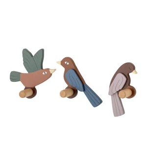 Ganci in legno, Uccelli