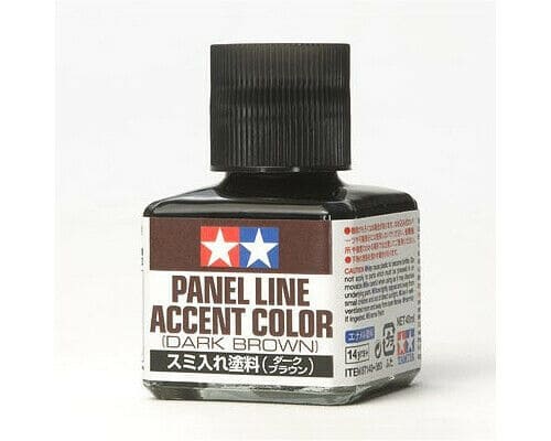 Tamiya 87140 Panel Line Accent Color (Dark Brown) 40ml