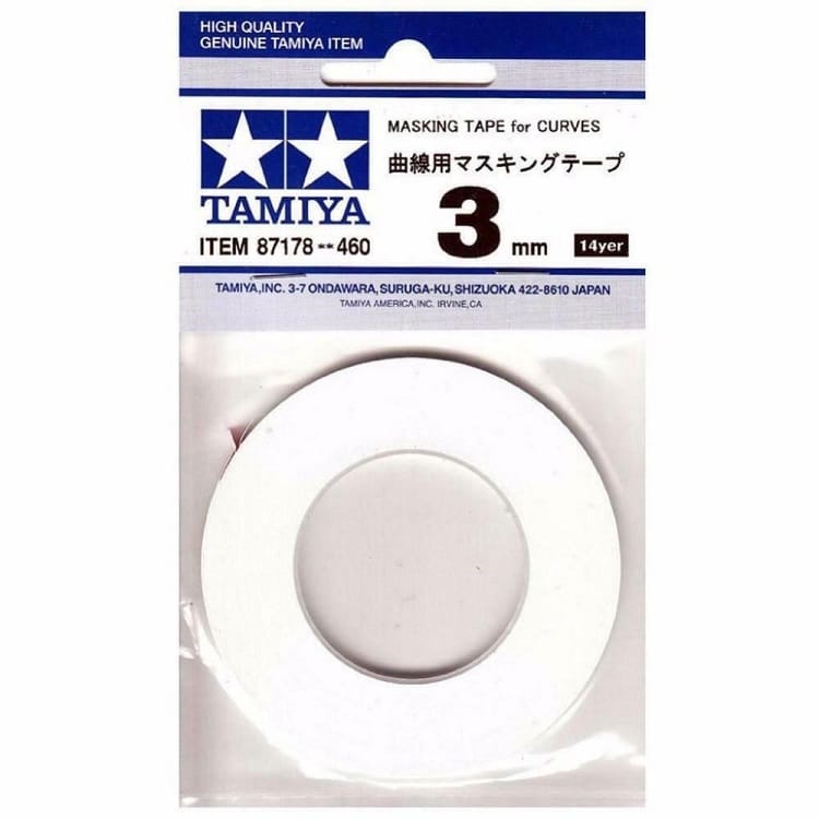 Tamiya 87178 Tape For Curves 3mm Nastro Per Curve - immagine 2