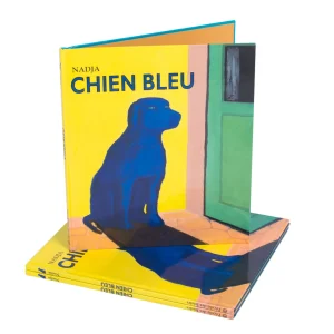 Libro Chien bleu de Nadja - FRA