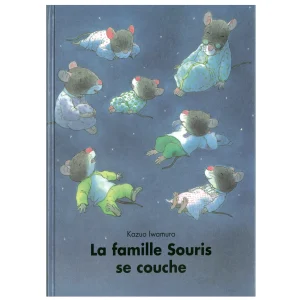 Libro La famille Souris se couche de Iwamura Kazuo - FRA