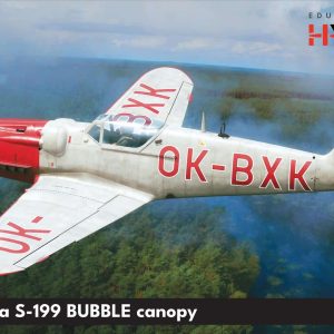 Eduard 948012 Avia S-199 Bubble Canopy Hybrid Edition Kit Montaggio 1/48