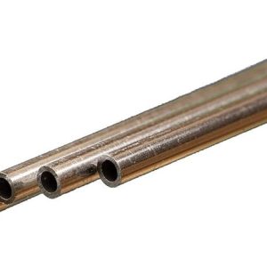 K&S Metals 9802 Round Aluminum Tube 3mm x 0.45mm x 300mm (4pcs) Tubi Alluminio