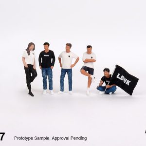 Mini GT AC27 Team Liberty Walk Figure Set Die Cast 1/64