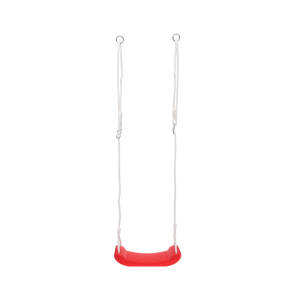Altalena plastica seggiolino bambini rossa 44 x 17 cm