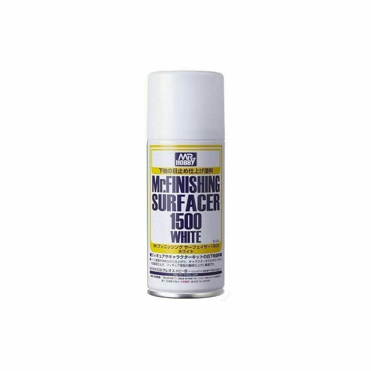 Mr. Hobby B529 Mr. Finishing Surfacer 1500 White 170ml Primer