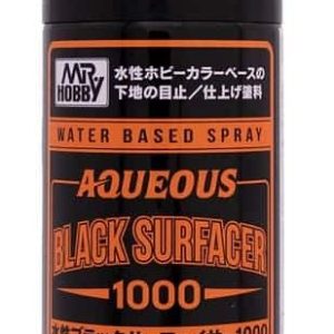 Mr. Hobby B613 Aqueous Black Surfacer 1000 170ml Primer Nero Spray